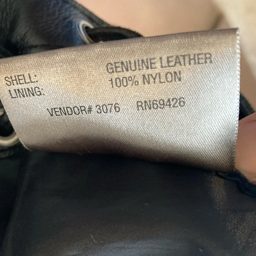 Vintage Airbrushed Wilsons Leather Vest ! - Picture 12 of 12